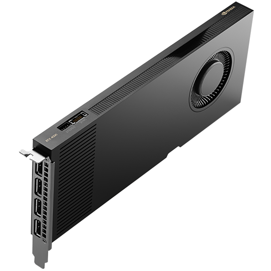 PNY NVIDIA RTX 4000 Ada Generation OEM Version, PCI-Express x16 Gen 4.0, Single Slot, 20 GB GDDR6 ECC 160-bit, HDCP 2.2 and H