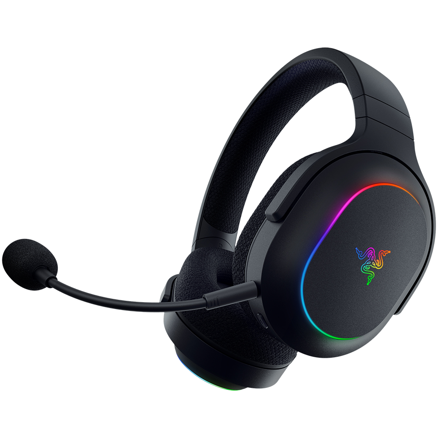 RAZER Barracuda X Chroma Gaming Headset, Black, Wireless, BT, 7.1