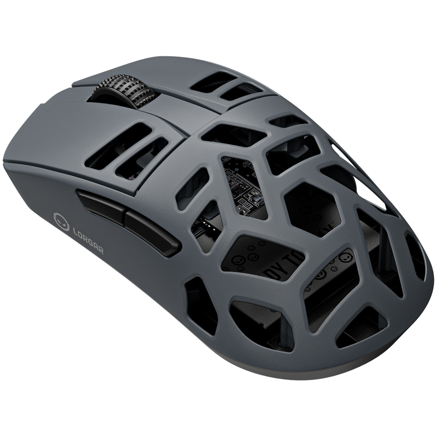 LORGAR MSE90W, Magnesium Alloy Wireless Gaming Mouse Elite, Dark Grey