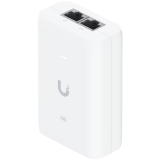 Ubiquiti U-POE+ adapter 30W, powers UniFi PoE+ devices, reduce dependency on PoE switch power, Contains RJ45 data input, AC c