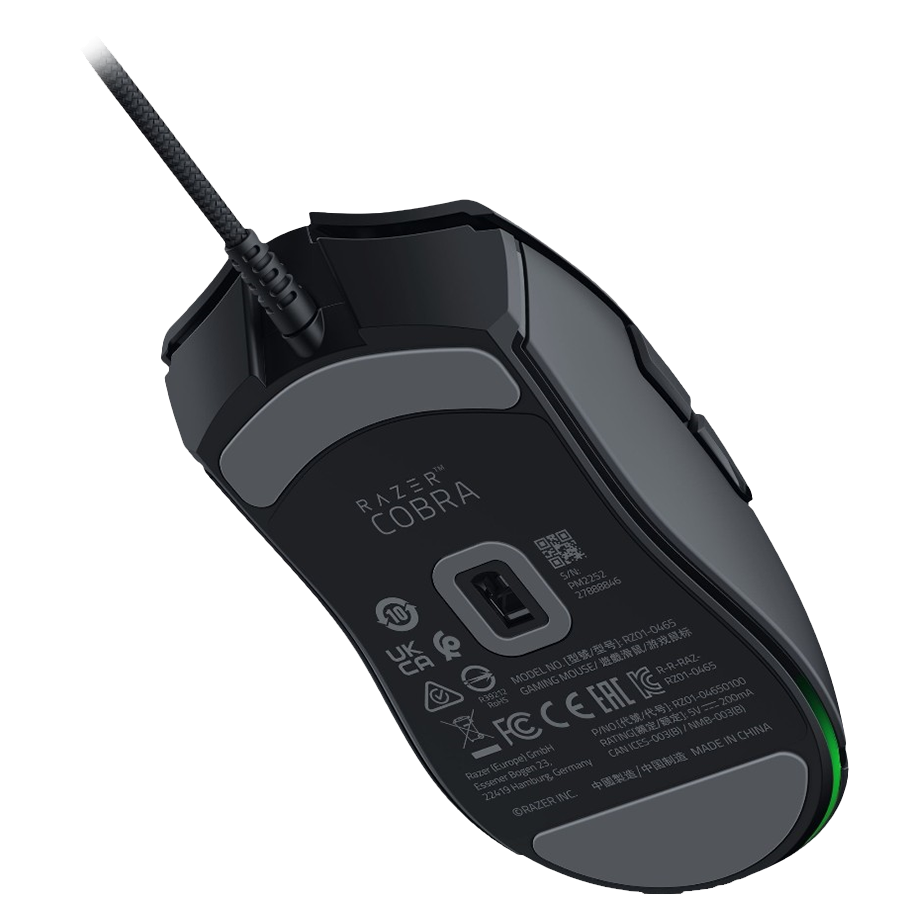 RAZER Cobra Gaming Mouse, 8500 DPI, 58g, Chroma Underglow