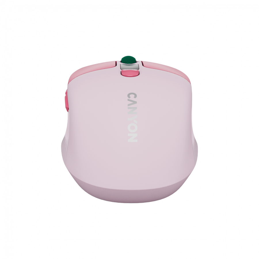 CANYON mouse MW-26 LCD Silent Dual Mode Wireless Pink