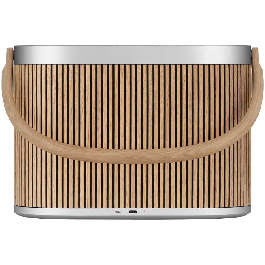 Beosound A5 Speaker Oak (Cover Oak Handle Oak) — BANG & OLUFSEN
