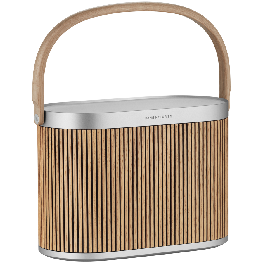 Beosound A5 Speaker Oak (Cover Oak Handle Oak) — BANG & OLUFSEN