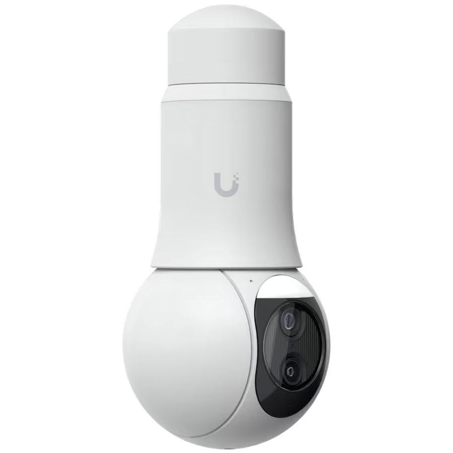 Ubiquiti UVC-G6-PTZ-W All-weather, 4K dual-lens camera with 10x hybrid zoom, 1/1.8" 8MP image sensor, Multi-TOPS AI Engine, a