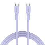 CANYON cable OnWire 60CL C-C 60W COLOR Braided 1m Purple