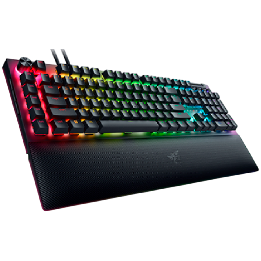 RAZER BlackWidow V4 Pro Gaming Keyboard, Yellow Switch, US