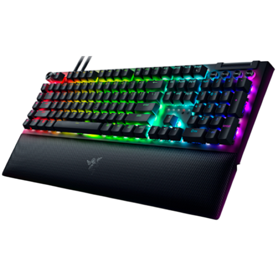 RAZER BlackWidow V4 Pro Gaming Keyboard, Yellow Switch, US