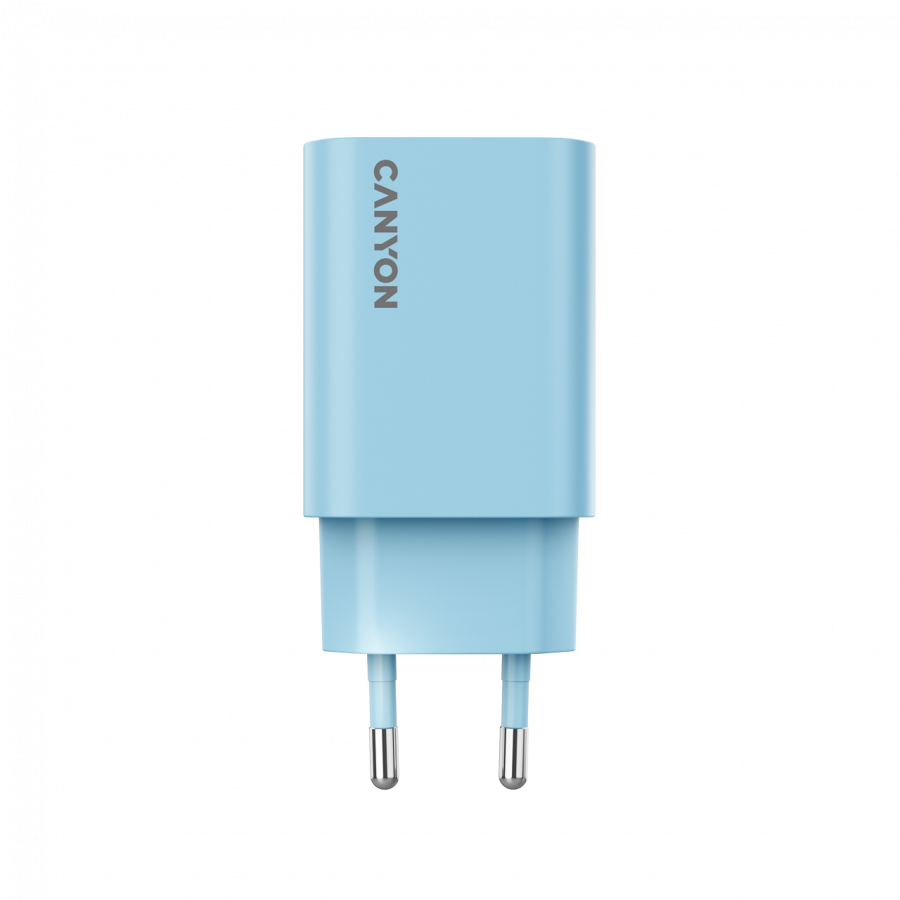 CANYON charger OnCharge 30CL Max Power 30W 1xPD EU Light Blue