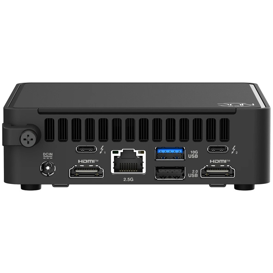 ASUS NUC 15 PRO/RNUC15CRKV500002/Ultra 5 235H vPro 28W/Intel Arc graphics/no RAM/no Storage/Intel Wi-Fi 7 BE201/USB