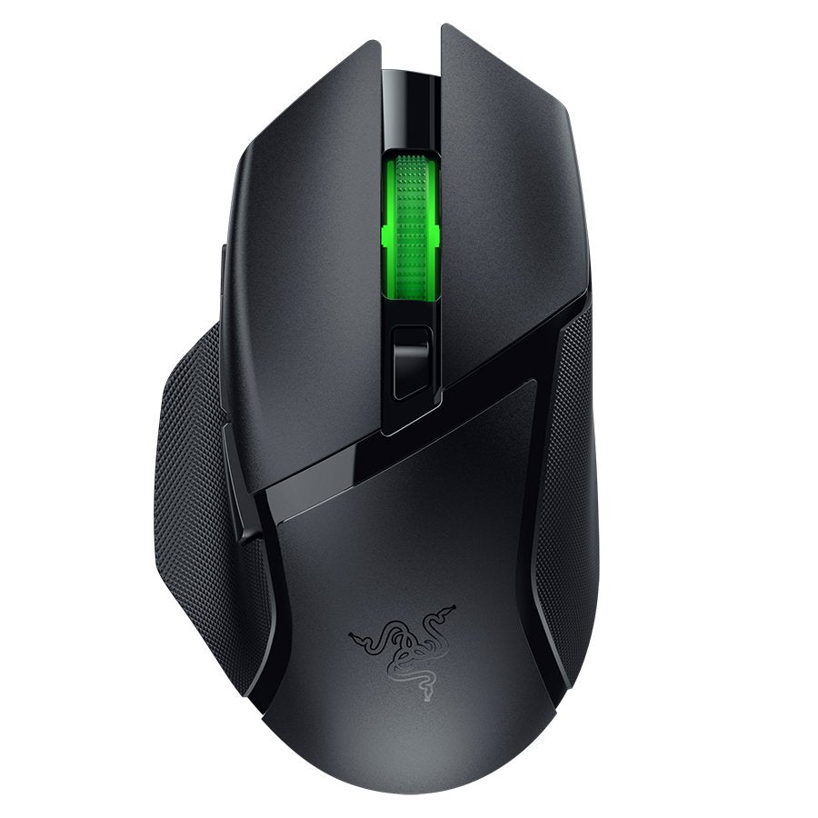 Razer Basilisk V3 X HyperSpeed, wireless gaming mouse with Bluetooth connection, Razer Chroma RGB, Razer 5G Advanced 18K DPI 