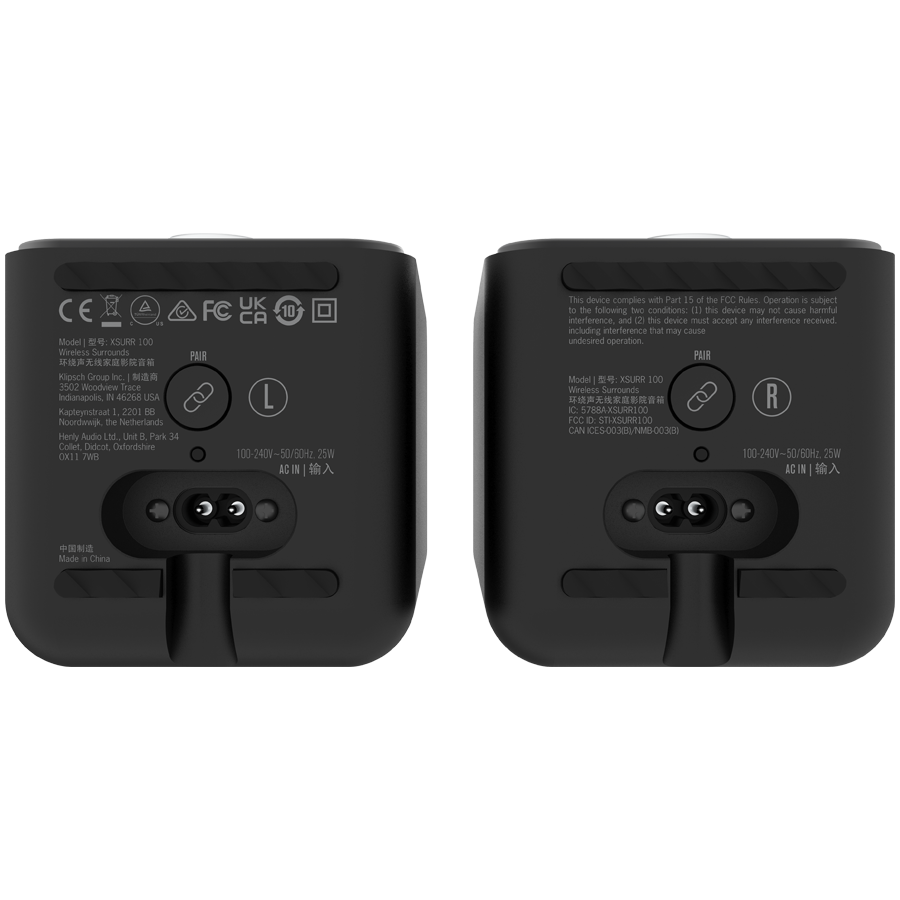 Flexus SURR 100 Black — KLIPSCH