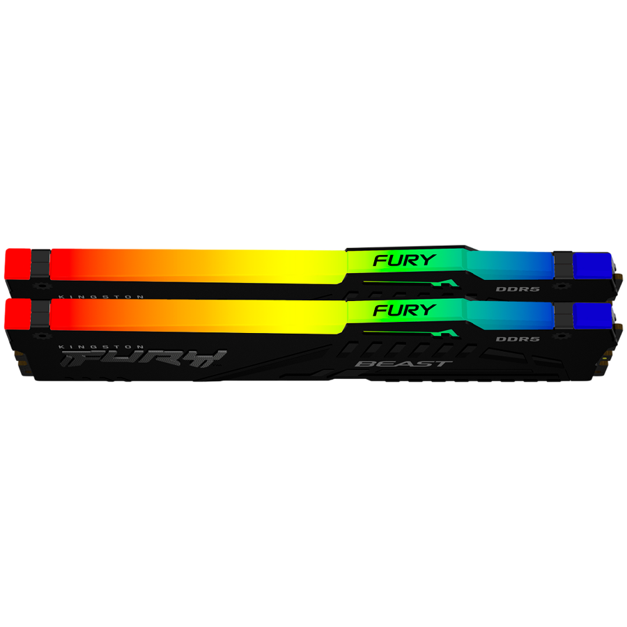 Kingston 32GB 6000MT/s DDR5 CL30 DIMM (Kit of 2) FURY Beast RGB EXPO