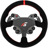 SIMAGIC GT1 Round Steering Wheel 330 mm, Shifter Paddles, QR70, suede, S210