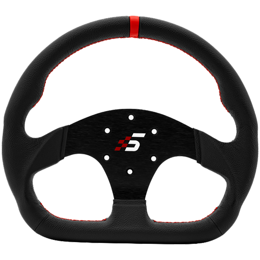 SIMAGIC D-Shaped Steering Wheel Rim 325mm without HUB, leather,S403