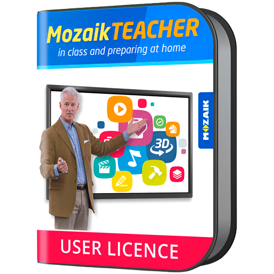 Mozaik TEACHER license for all platform, for one teacher, 1 year — MOZAIK EDUCATION