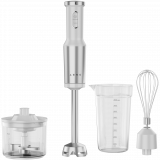 Hand Blender, 1200W in CB, White, Tiger Teeth Cutter, Whisk, Food Processor, Cup — AENO
