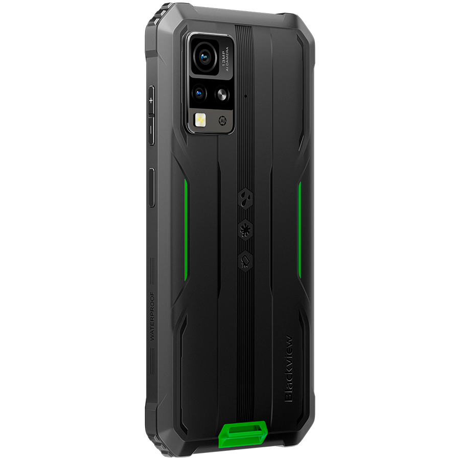 Blackview Rugged BV4800Pro LTE 6.56" HD+IPS 720x1612 60Hz GORILLA GLASS 5 T606 Octa-core 1.6GHz 4GB/128GB CAM Front 8MP Rear 