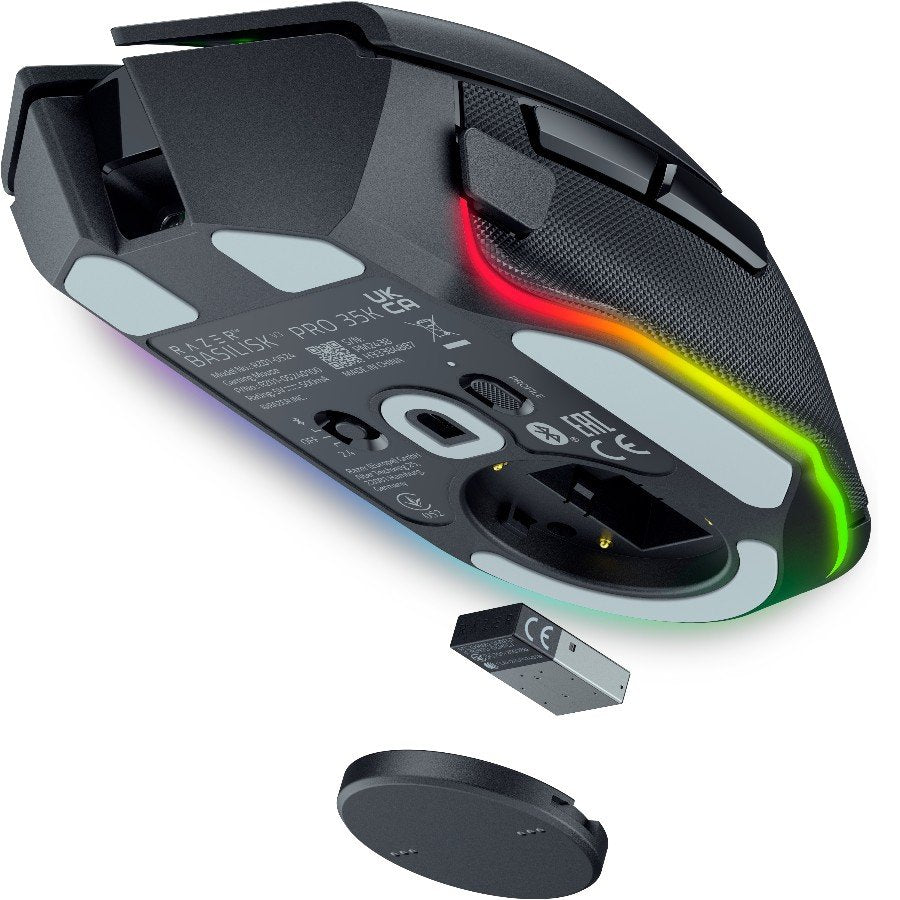 RAZER Basilisk V3 Pro 35K Wireless Gaming Mouse, Black, 35K DPI