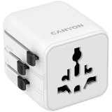 CANYON Travel Adapter OnTour One EU/UK/US/AUS White