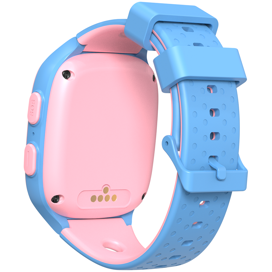 Canyon Kids Watch ZEFIR KW-49 E-SIM 4G GPS WiFi Video Music Games English learning, Pink&Blue