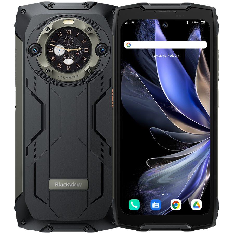 Blackview Rugged BV9300Pro LTE 6.7" FHD+IPS 1080x2388 120Hz Corning 5 12GB+256GB MT6789V G99 Dual-display CAM Front 32MP Rear
