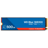 SSD POWERED BY SANDISK WD Blue SN5100 500GB M.2 2280 PCIe Gen4 x4 NVMe QLC 3D, Read/Write: 6600/5600 MBps, IOPS 660K/1100K, T