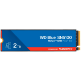 SSD POWERED BY SANDISK WD Blue SN5100 2TB M.2 2280 PCIe Gen4 x4 NVMe QLC 3D, Read/Write: 7100/6700 MBps, IOPS 1000K/1300K, TB