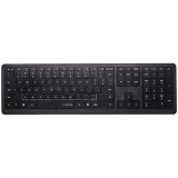 CLEVETURA CLVX 1 Touch-On-Keys AI Wireless Keyboard, ANSI US Windows Layout, Scissor Switches, Aluminum Chassis, Interactive 