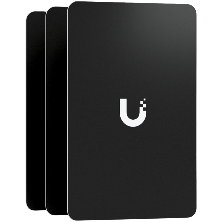 A pack of 10 highly-secure NFC cards used for access control within UniFi. Color — UBIQUITI