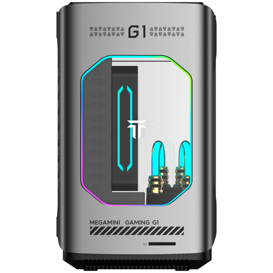 TECNO PC MEGAMINI GAMING G1 Intel i7-13620H DDR5 16Gb SSD 1Tb RTX4060 8Gb Water Cooling WiFi 6 BT 5.2 RJ45 2.5G 2xUSB 3.2 2xU
