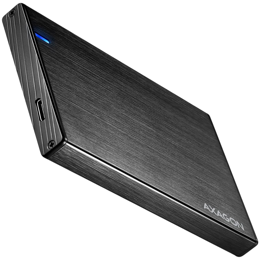 EE25-XA6C USB-C 5Gbps SATA 6G external box for 2.5" SSD/HDD ALINE box — AXAGON