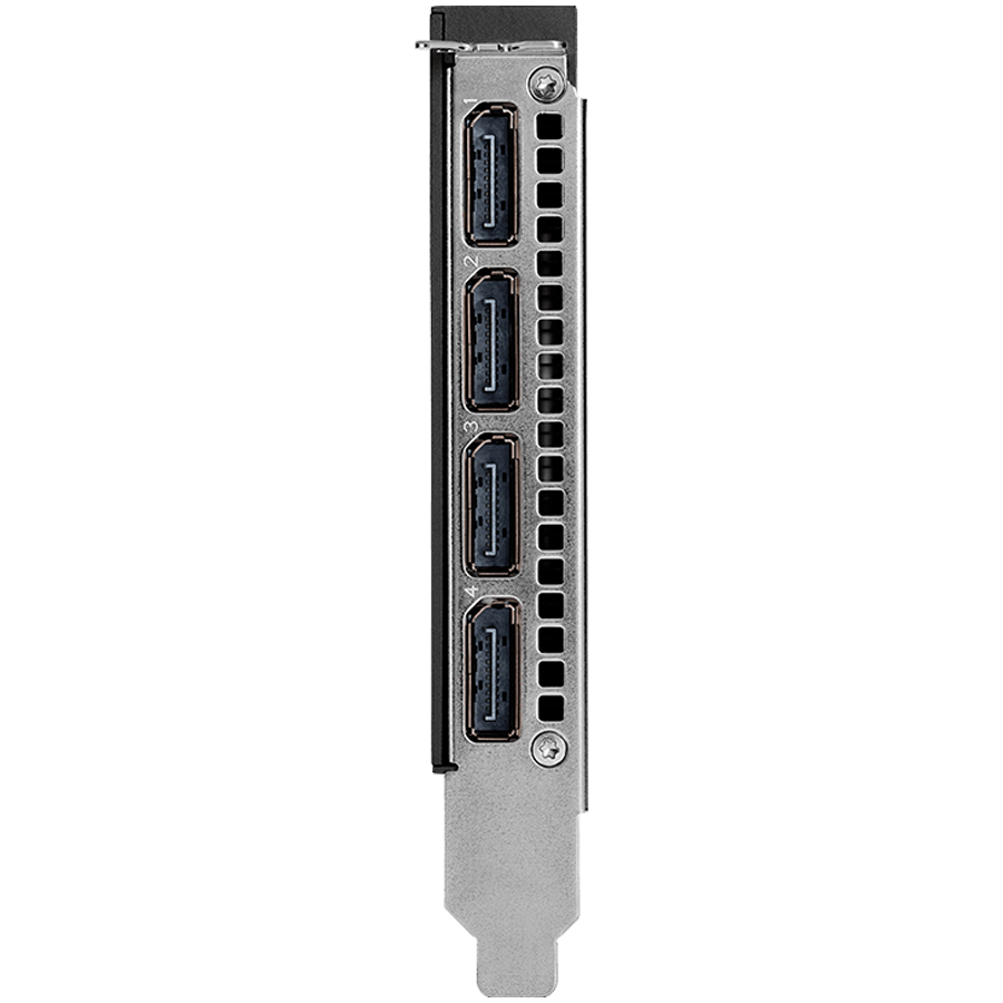 PNY NVIDIA RTX PRO 4000 Blackwell OEM Version, PCI-Express x16 Gen 5.0, 24 GB GDDR7 ECC 192-bit, 672 GB/s, 140W, FMHL Single 