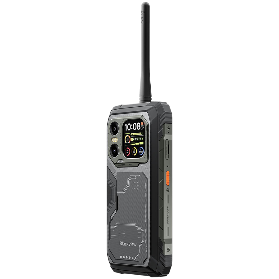 Blackview XPLORE 1 Walkie-talkie 22km 5G Rugged Phone 6.78-inch FHD 2460x1080 120Hz+2.01-inch 296x240 12+256GB MTK Dimensity 