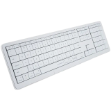 CLEVETURA CLVX 1 Touch-On-Keys AI Wireless Keyboard, ANSI US Mac layout, Scissor Switches, Aluminum Chassis, Interactive RGB,