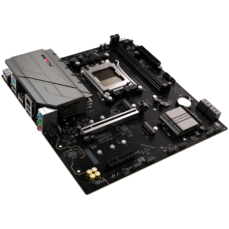 SAPPHIRE AMD PULSE A620AM Ryzen R3/R5, 2x DDR4, PCIE 4, 1x M.2 Gen4, 1x M.2 Gen3, LAN 1 Gbps, USB, MATX