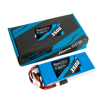 Akku LiPo Gens Ace 3500mAh 7,4V 1C 2S1P RX/TX