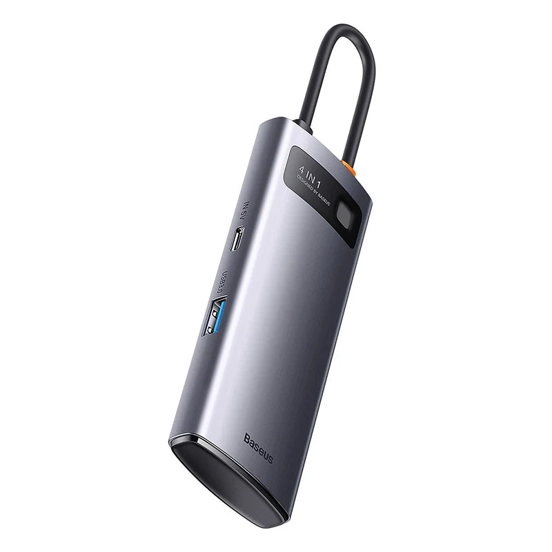 Hub 4in1 Baseus Metal Gleam Series, USB-C to 4x USB 3.0 - Product Image 4
