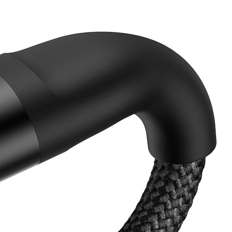 3in1 USB cable Baseus Flash Series 2, USB-C + micro USB + Lightning, 100W, 1.5m (black) - Product Image 5