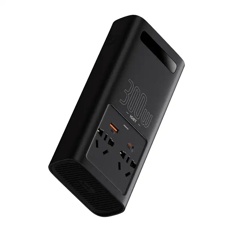 Power Inverter Baseus 300W (220V CN/EU) (black) - Product Image 5