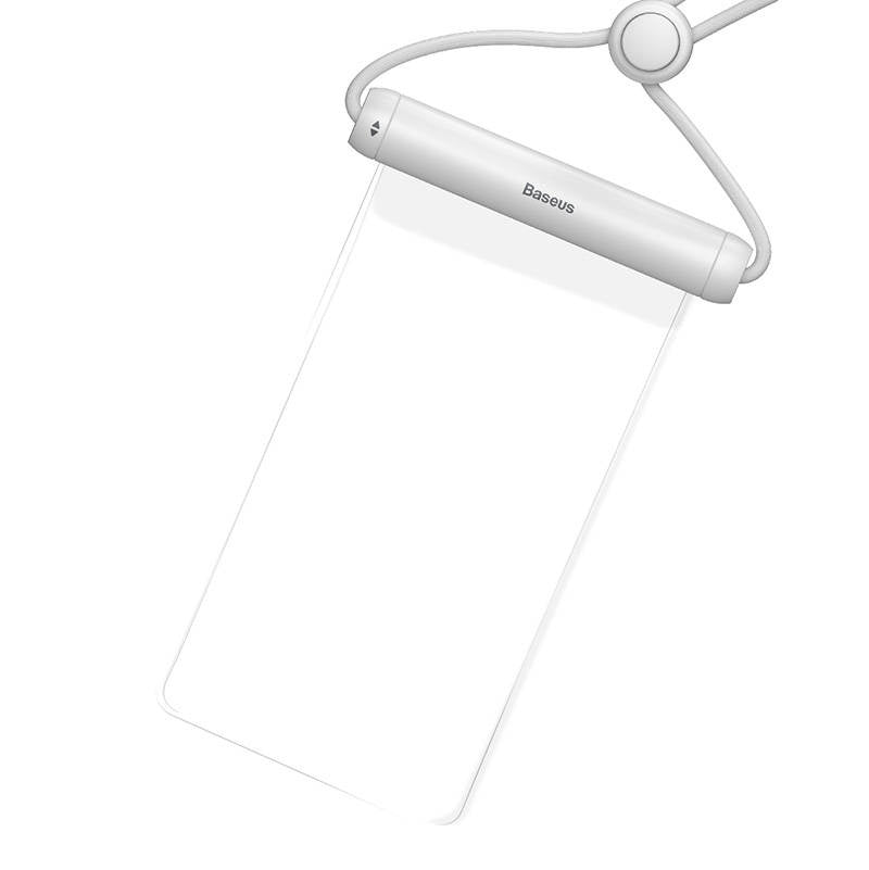 Baseus Cylinder Slide-cover waterproof smartphone bag (white) - Product Image 4