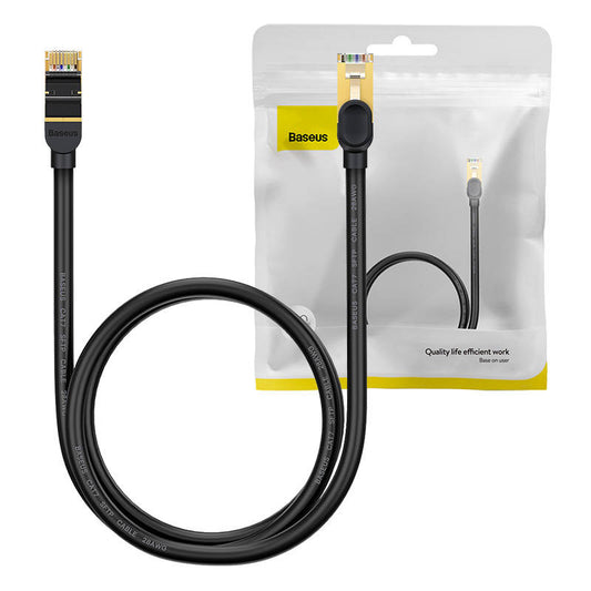 Baseus Ethernet RJ45, 10Gbps, 1m network cable (black) - Product Image 1