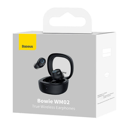 Wireless headphones Baseus Bowie WM02 TWS, Bluetooth 5.0 (black) - Product Image 6