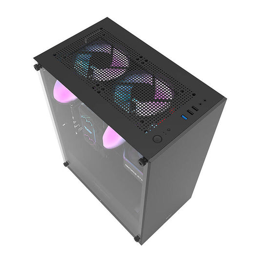 Computergehäuse Darkflash DK100 (schwarz)