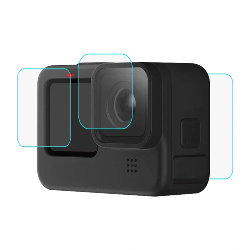 Puluz 9H Tempered Glass Screen Protector for GoPro HERO12/11/10 Black - Image 1