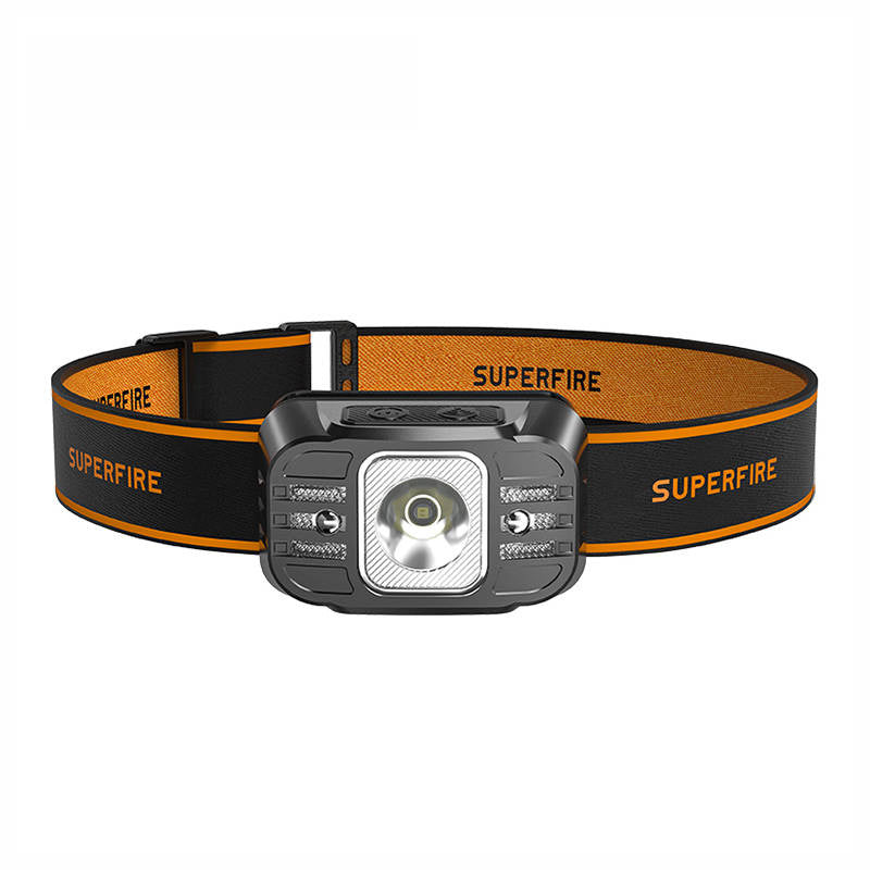 Headlamp Superfire HL75-X, 220lm, USB - Product Image 1