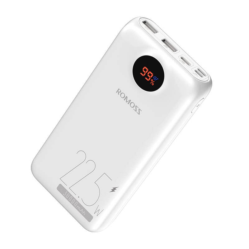 Powerbank Romoss PSW30PF 30000mAh, 22.5W (white) - Product Image 1