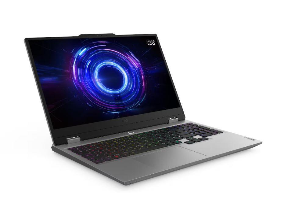 Notebook LENOVO LOQ 15IRX10 CPU Core i7 i7-13650HX 2600 MHz 15.6" 1920x1080 RAM 32GB DDR5 4800 MHz SSD 512GB NVIDIA GeForce RTX 5070 8GB ENG Luna Grey 2.4 kg 83JE008YPB