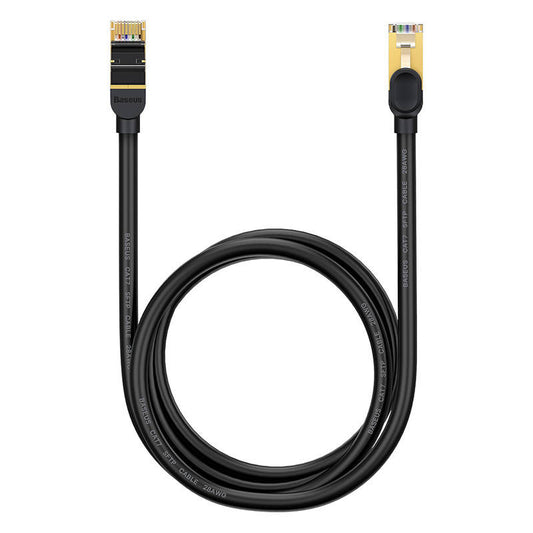Baseus Ethernet RJ45, 10Gbps, 1.5m network cable (black) - Product Image 2