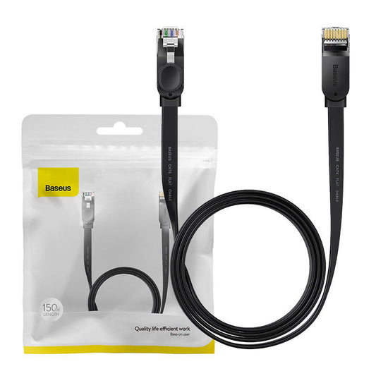 Baseus Ethernet RJ45, 1Gbps, 1.5m network cable (black) - Product Image 1